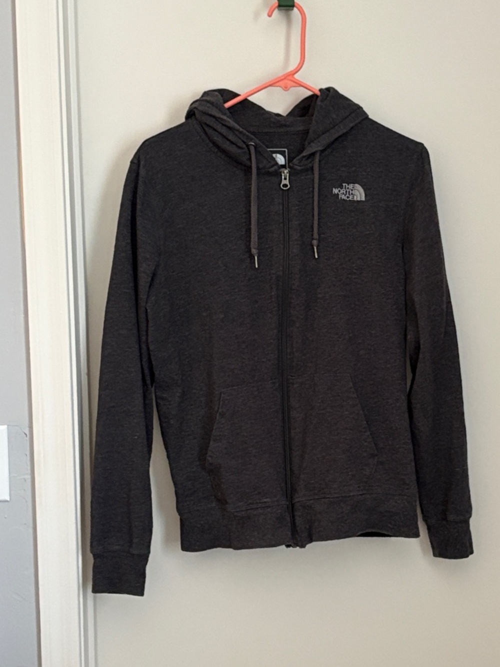 The North Face Dark Charcoal Full-Zip Hoodie